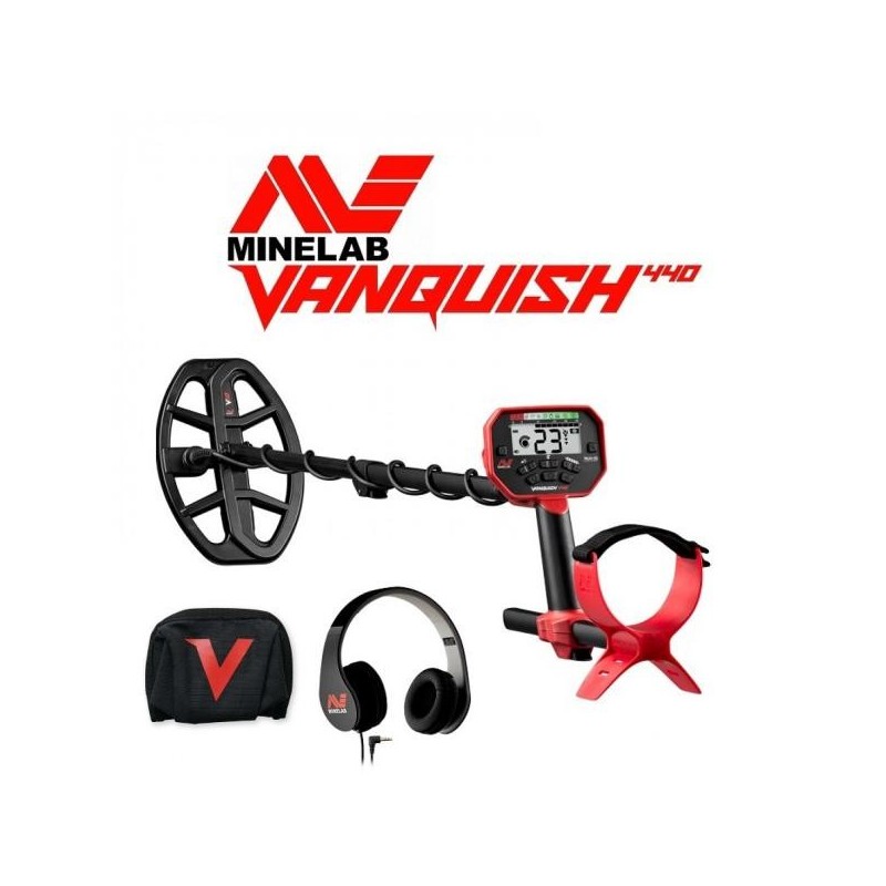Minelab Vanquish 440 Metal Detector Tecnologia Multi-IQ Multi Frequenza
